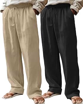 【THE MOZZ】[Premium] Woods Linen Loose Fit Pants 71uTwUJ+-lL._SY350_QL65_.jpg